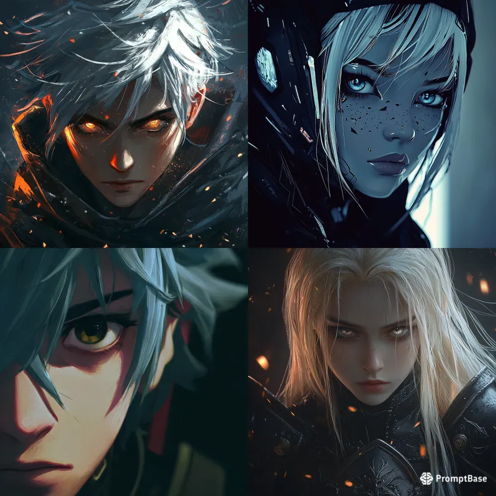 Anime Cinematic Character Portraits