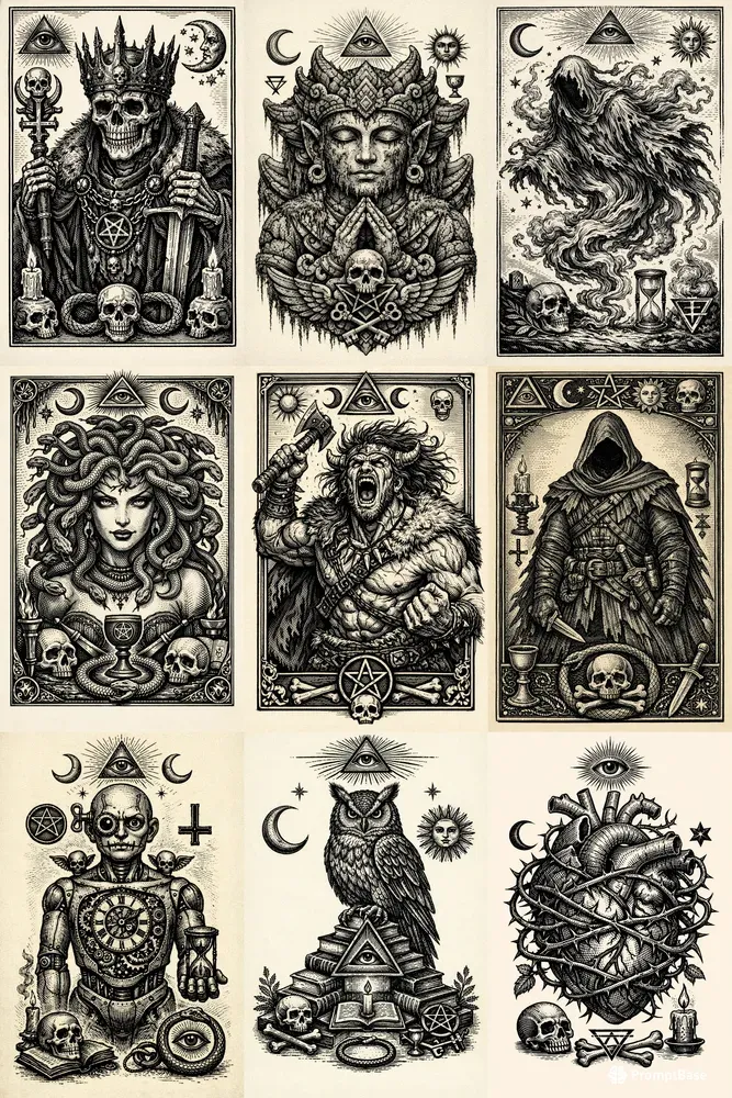 The Obsidian Grimoire Collections