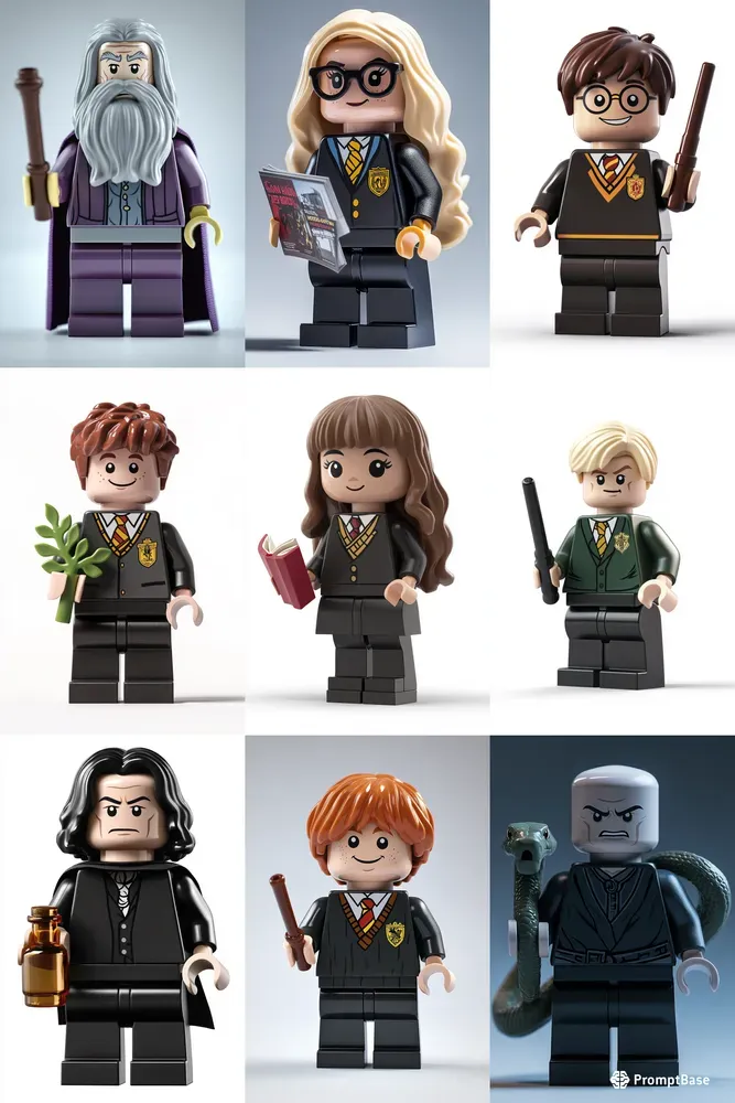 Lego Versions Of Harry Potter Series