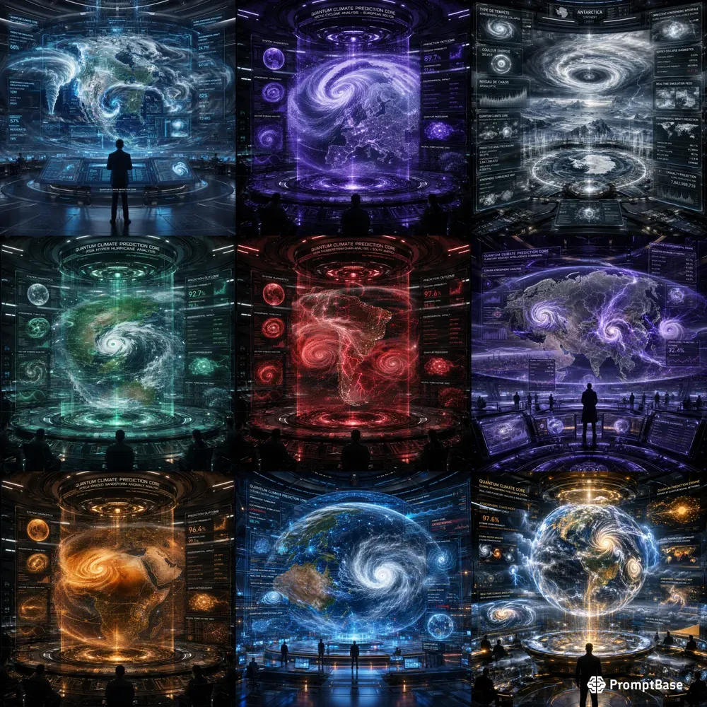 Quantum Climate Nexuses