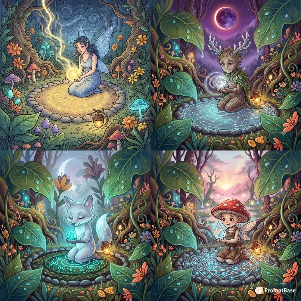 Customizable Magical Fantasy Storybooks