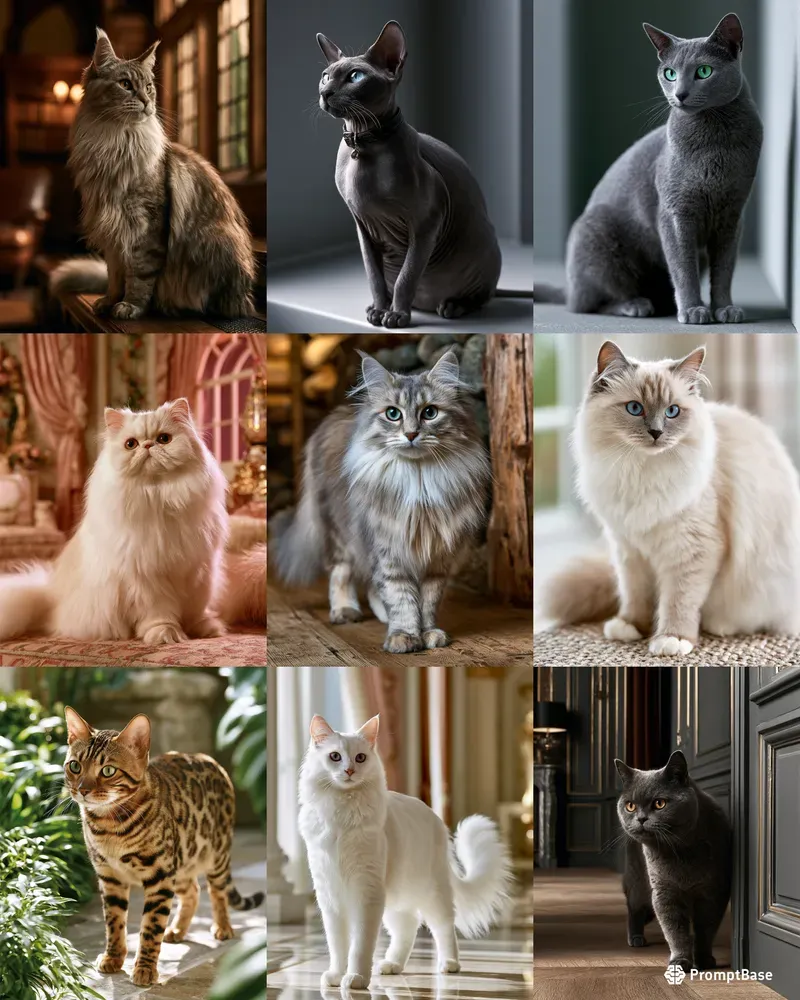 Elegant Cat Photos