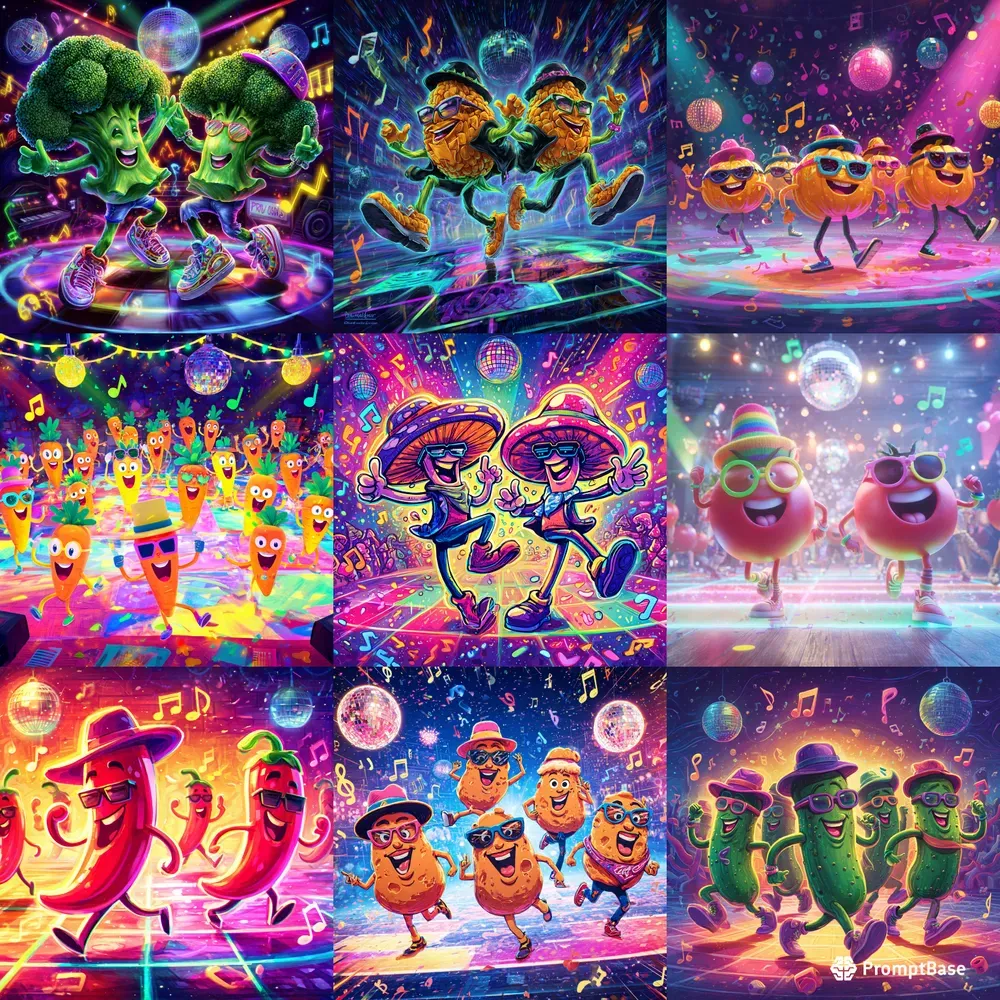 Dancing Vegetables