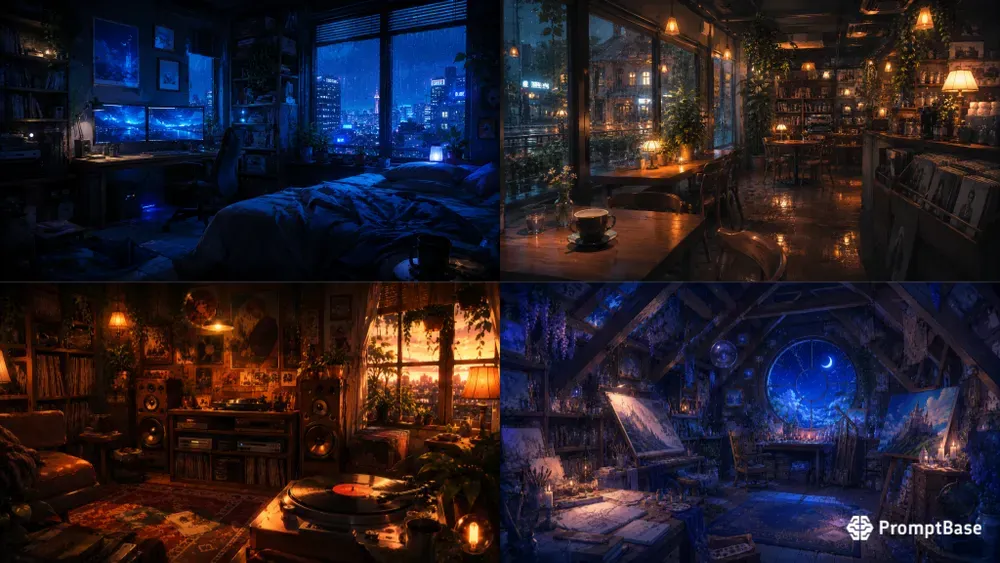 Anime Interior Atmosphere Generator