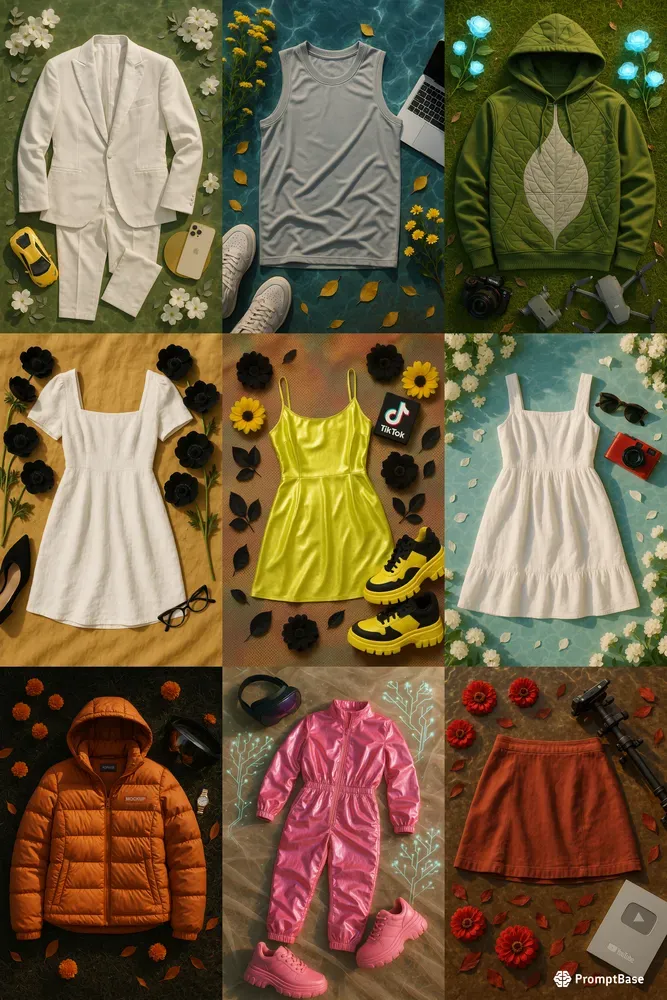 realistic Clothes Mockups