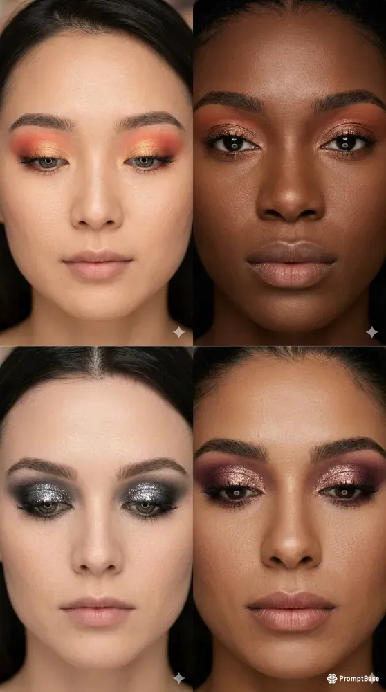 Symmetrical 8k Eyeshadow Makeups