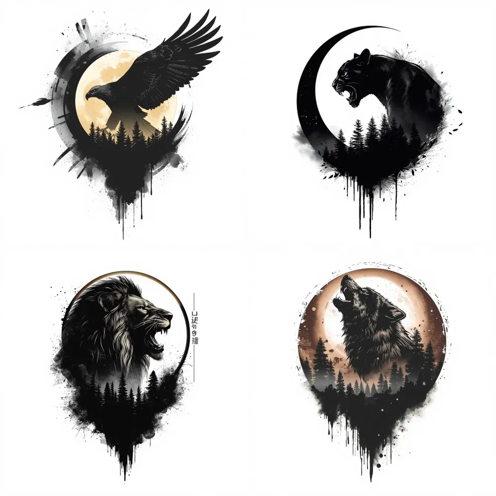 Double Exposure Tshirt Art