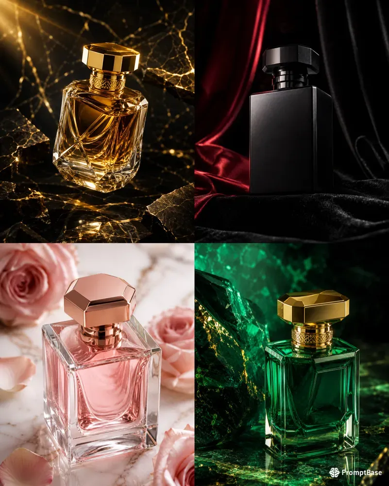 Premium Perfume Advertisements