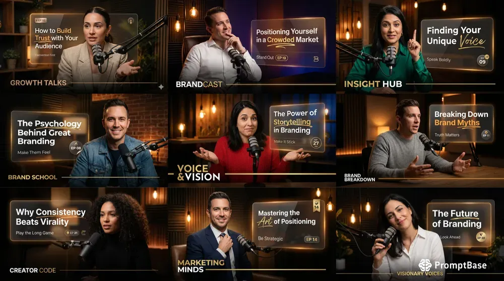 Podcast YouTube Thumbnails