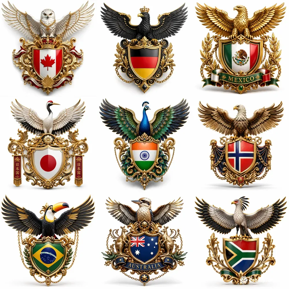 Luxury National Crest Creators