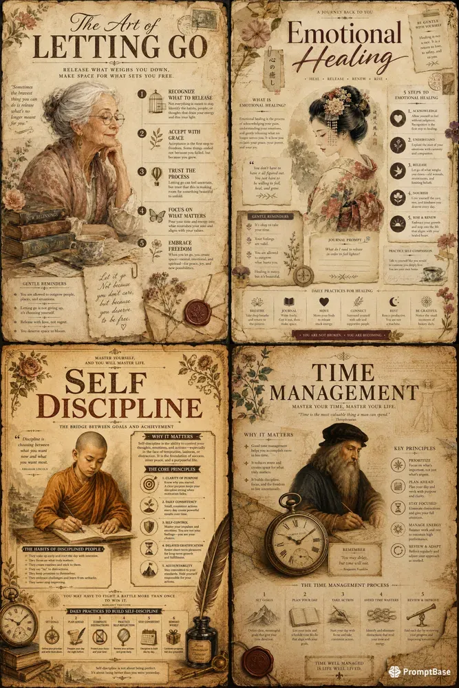 Vintage Selfhelp Posters