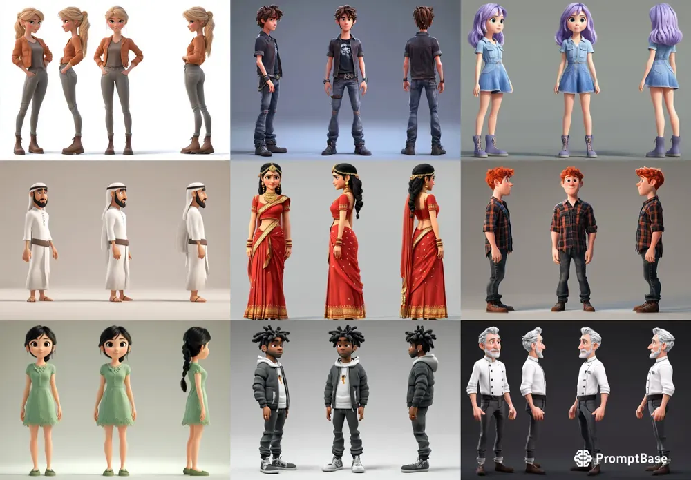 3D Character Concept Art