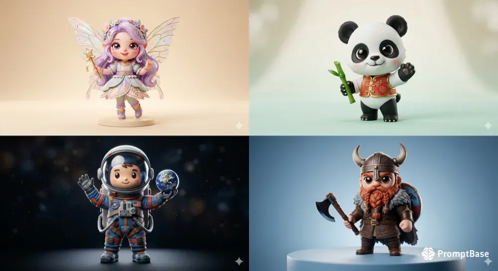 Chibi 3D Vinyl Toy Collectible Makers