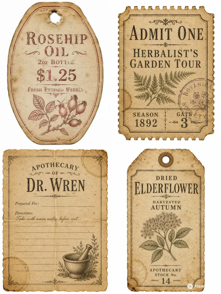 Vintage Apothecaries