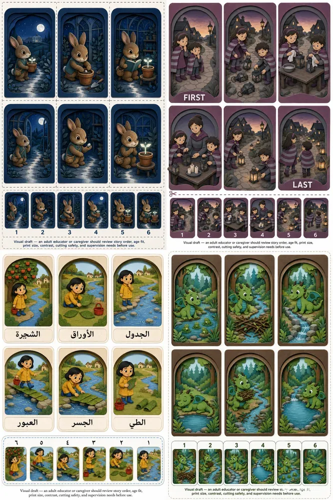 Fairytale Story Sequence Cards