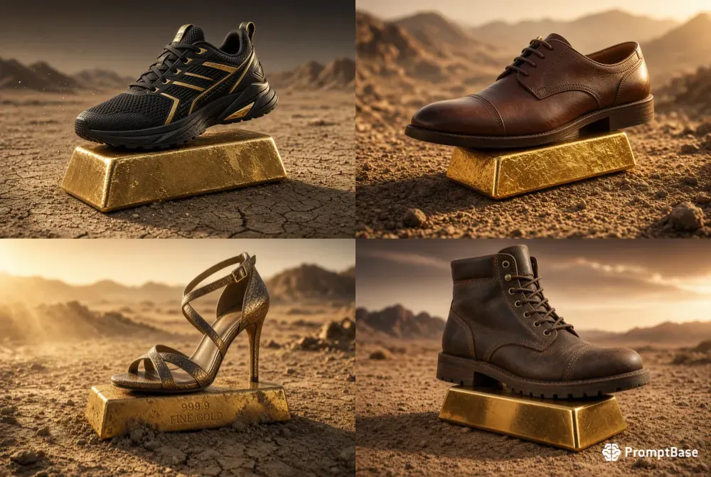 Desert Gold Footwear Collections