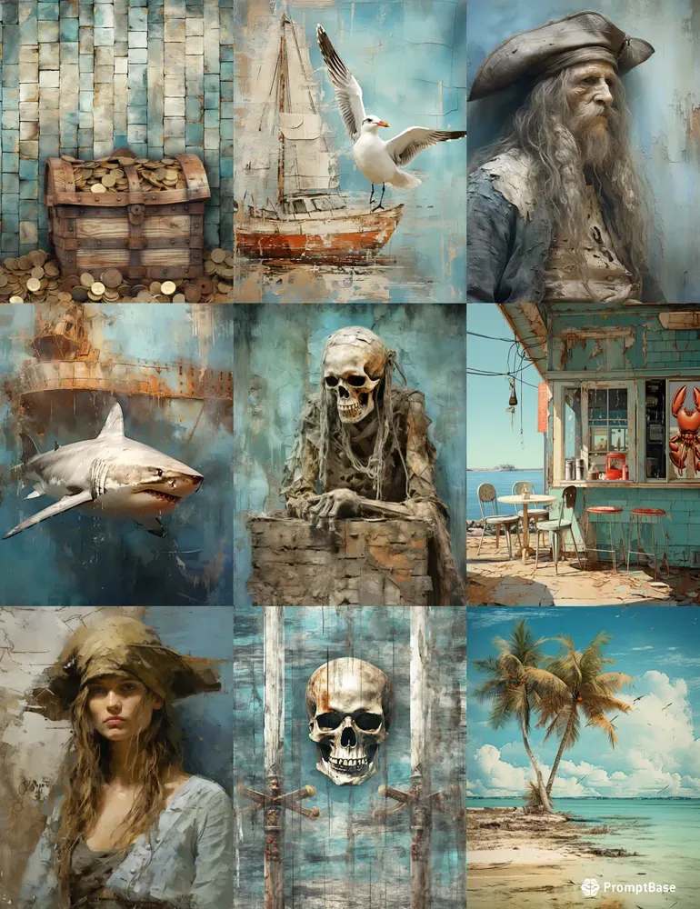 Pirate Tales Pages Illustrations