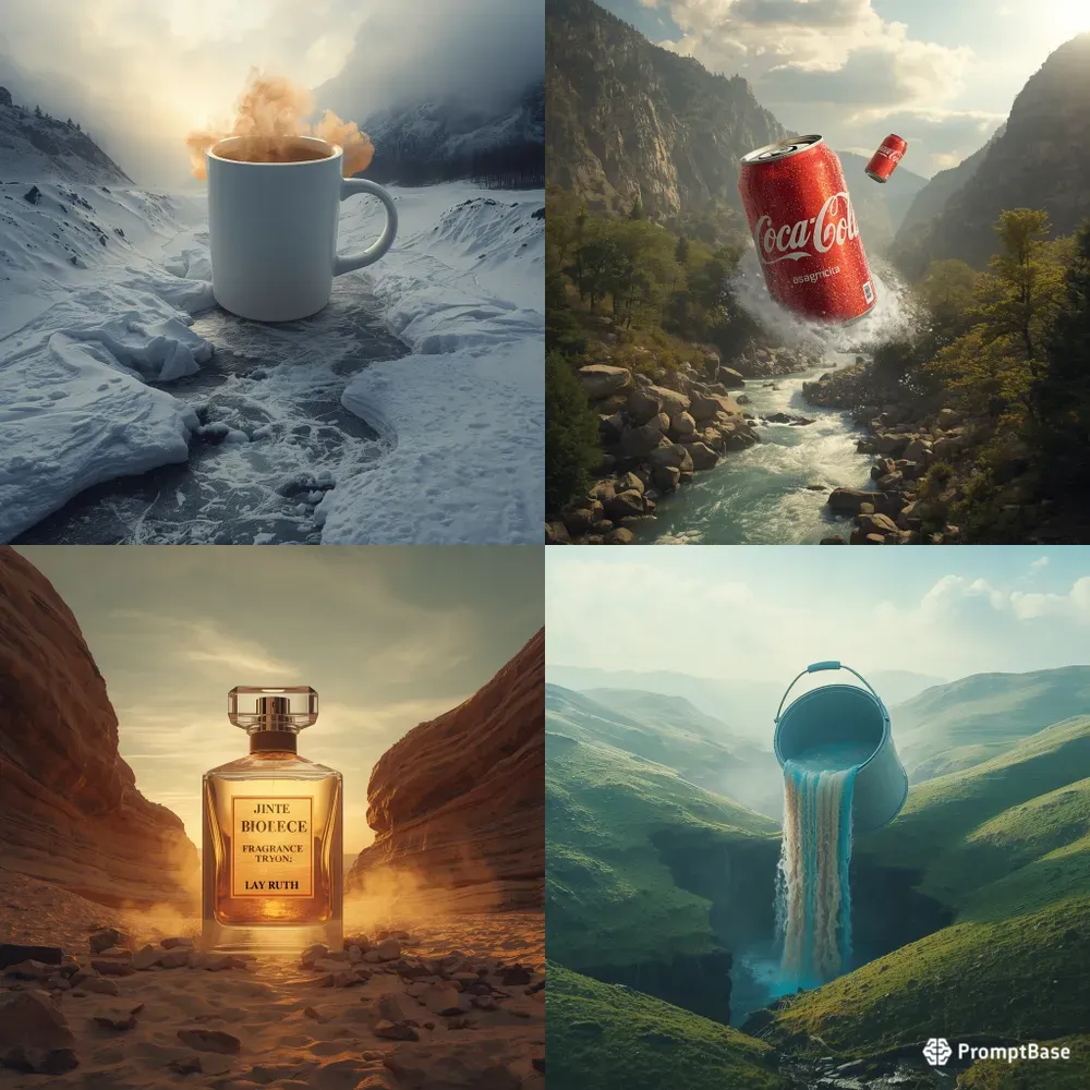 Surreal Giant Product Ads