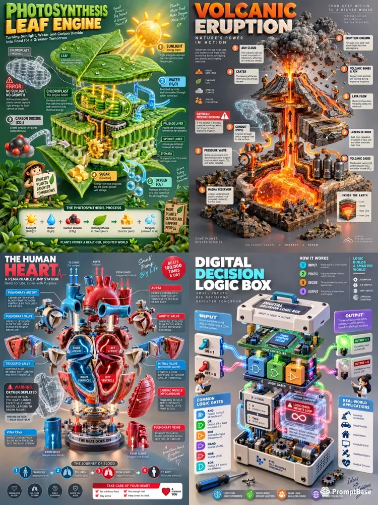 Whimsical Educational Infographic Kids