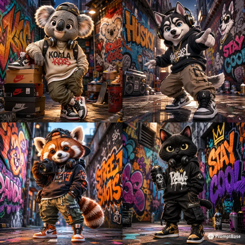 Urban Graffiti Mascot Creators
