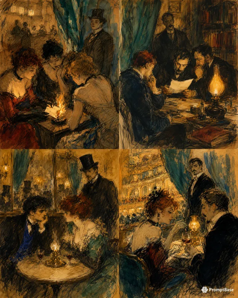 Belle Epoque Paris Scene Generator