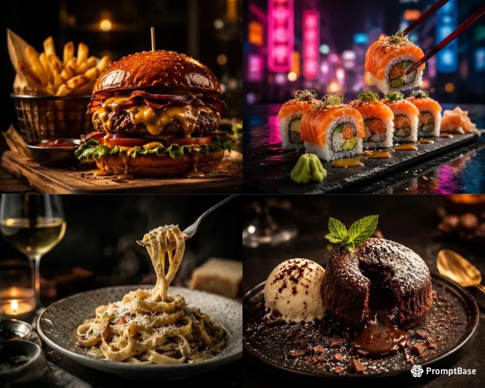 Cinematic Food Advertisements