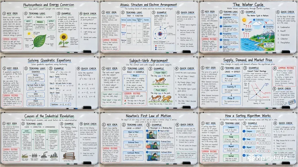 Smart Whiteboard Lesson Generator
