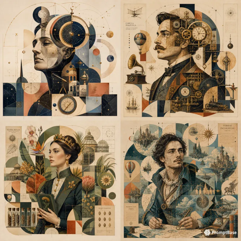 Geometric Dream Personas