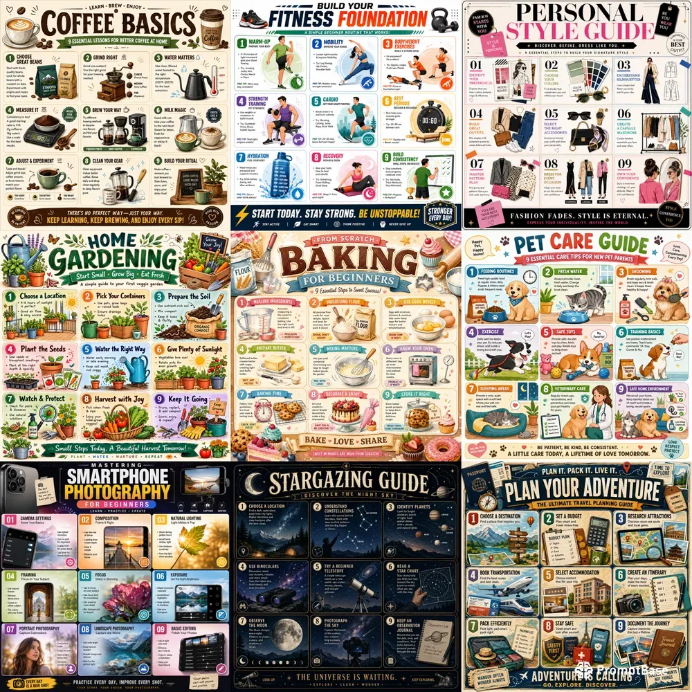Beginner Guide Infographics