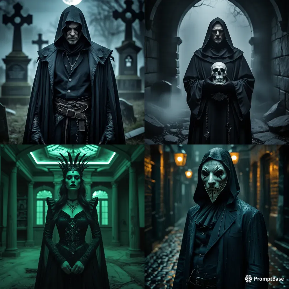 Dark Gothic Brand Aesthetics