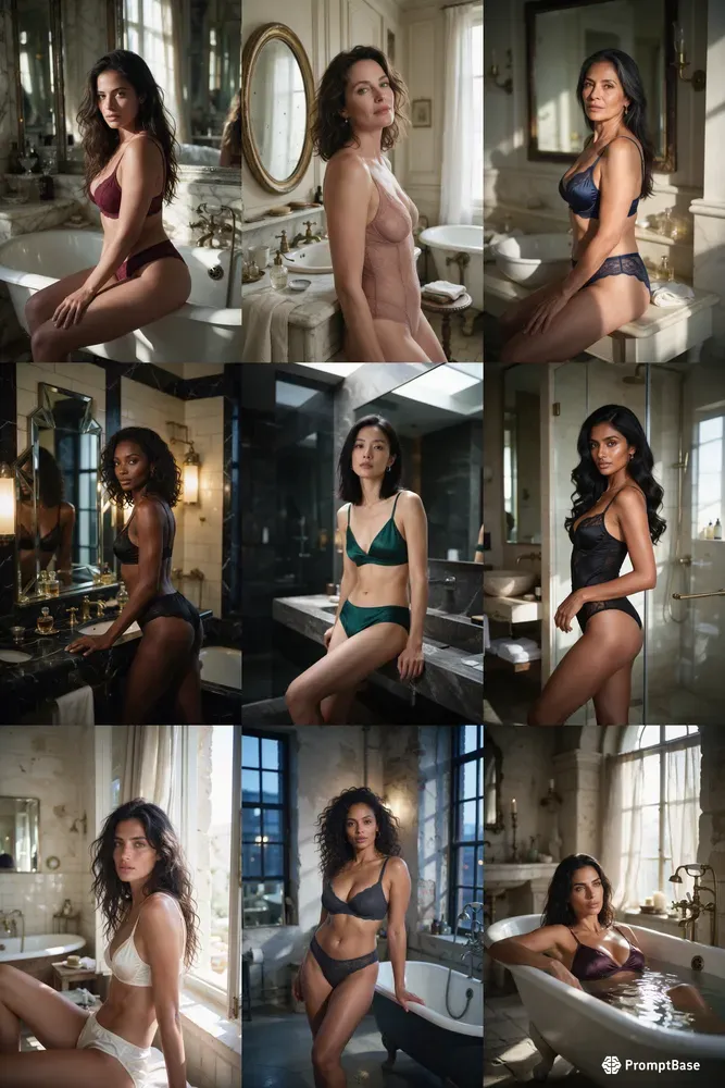 Luxury Bathroom Boudoirs