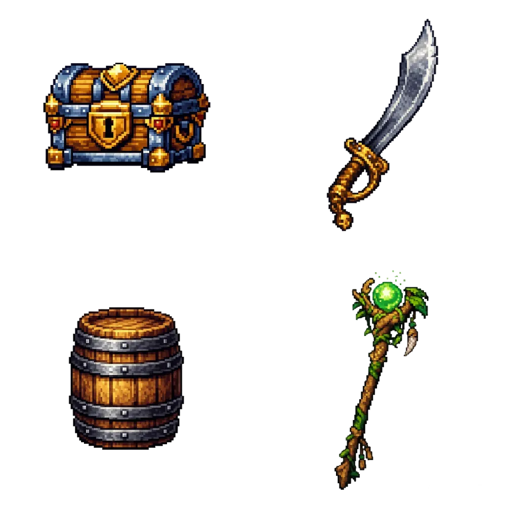 Pixel Game Asset Generator