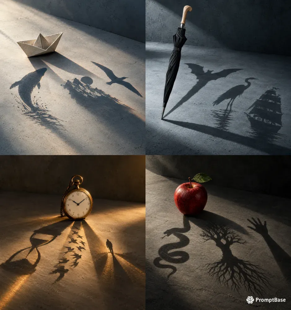 Surreal Shadow Art Generator