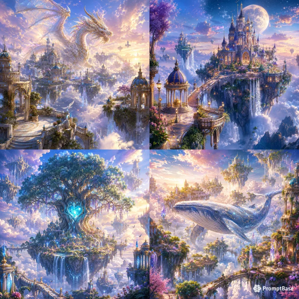 Enchanted Floating Kingdoms