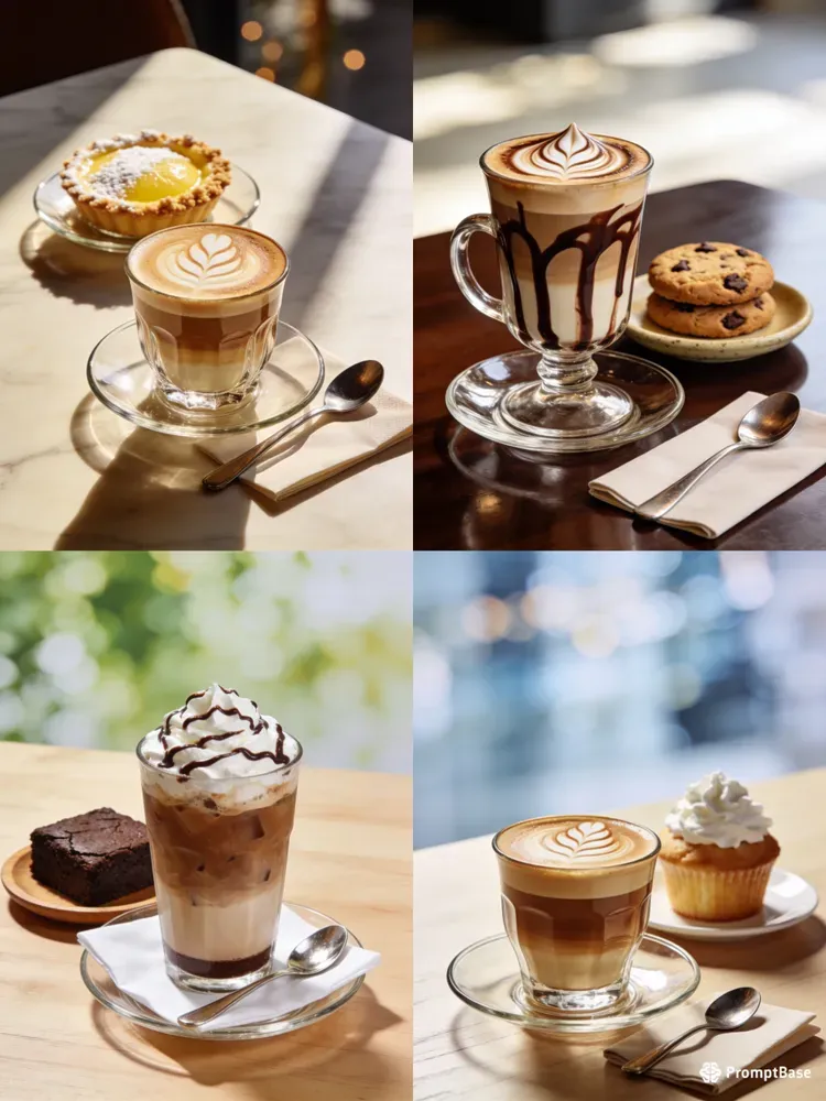 Professional Coffee Dessert Promos