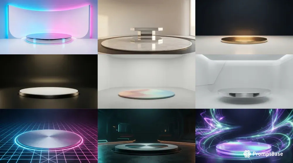 Rotating Product Video Backgrounds