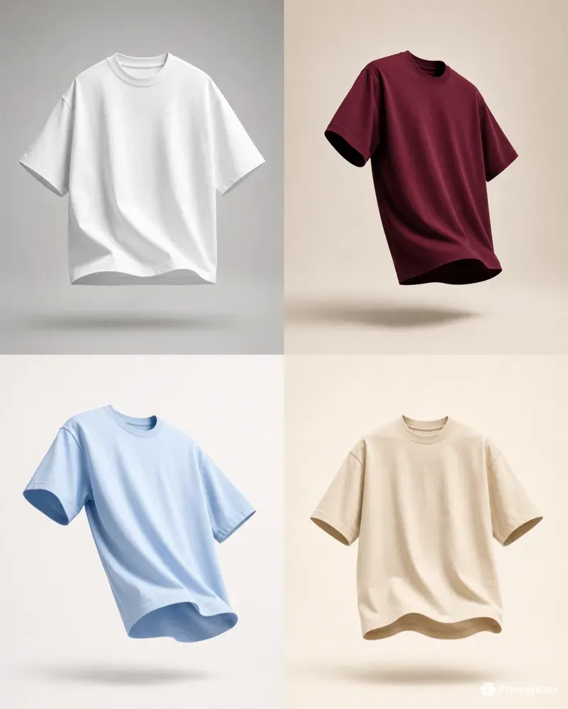 Floating Blank Tshirt Studios
