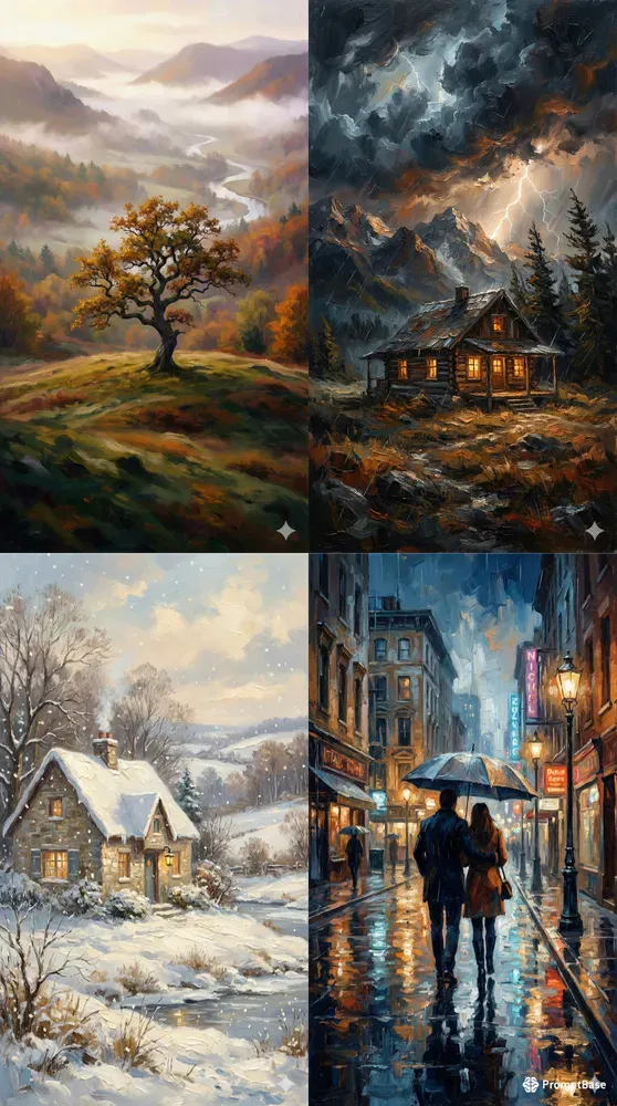 Atmospheric Artistic Wallpaper Creators