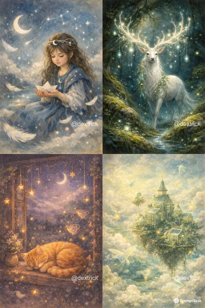 Whimsical Dream Illustrations