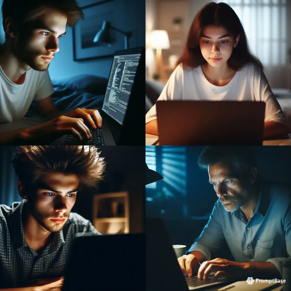Cinematic Learning Study Portraits