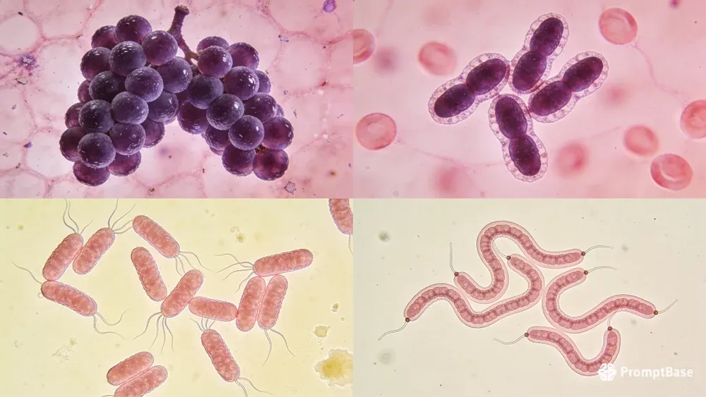 Generate Labaccurate Bacteria Viruses