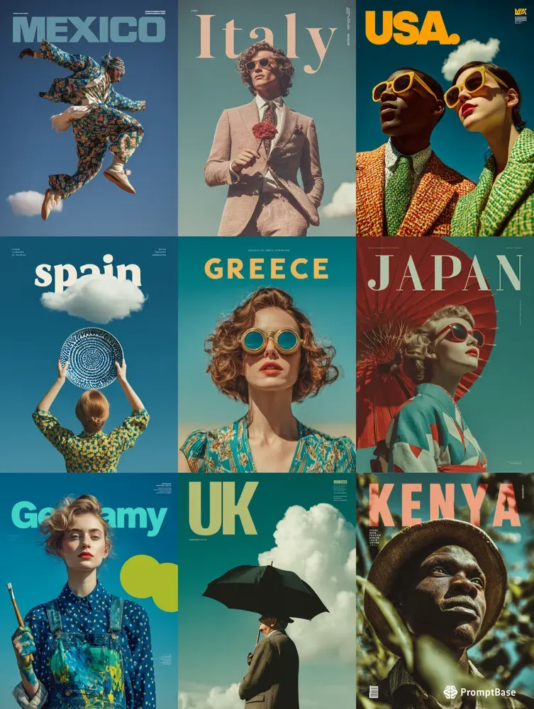 Surreal Fashion Poster Art
