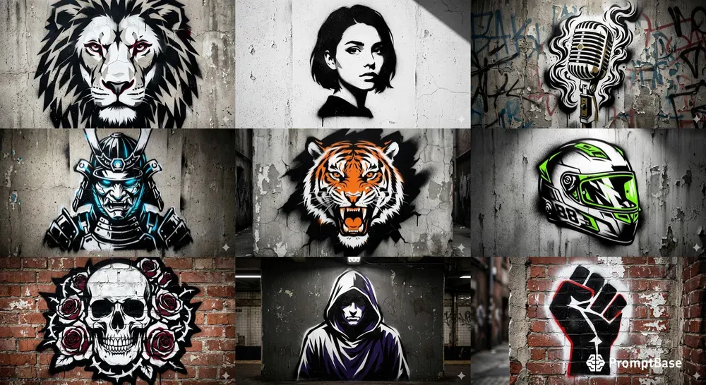 Pro Stencil Street Art Generator