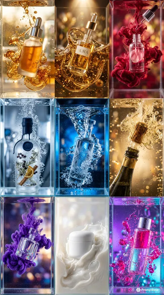 Fluid Dynamics Botanical Sculptures