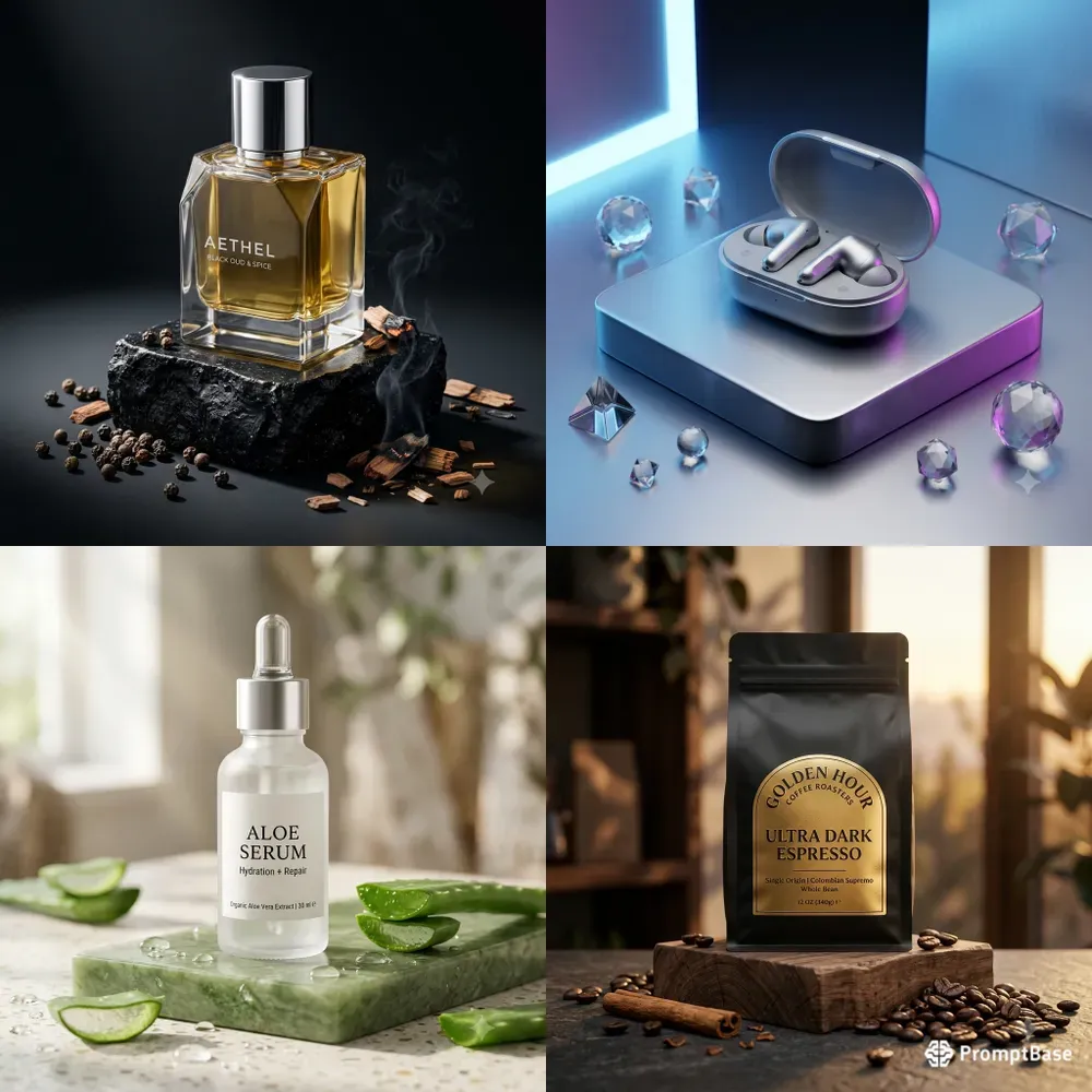 Minimalist Cinematic Product Mockups Pro