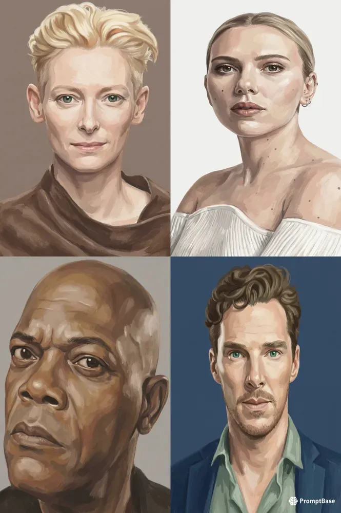 Soft Gouache Painting Image Generator