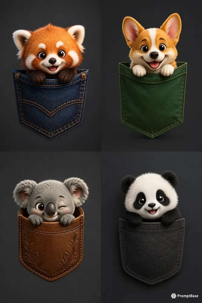 Pocket Pals Cute Character Collections