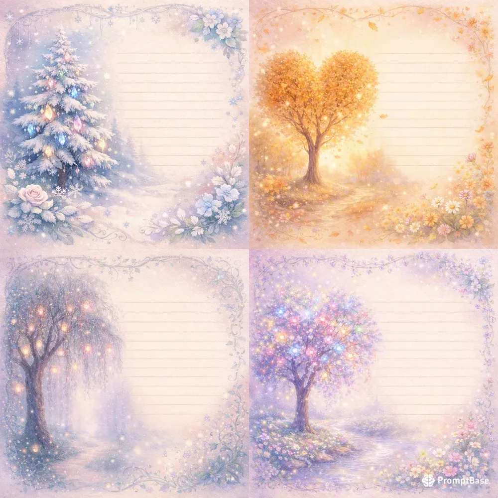 Enchanted Nature Journal Pages