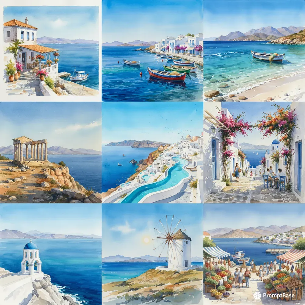 Charming Grecian Escapes