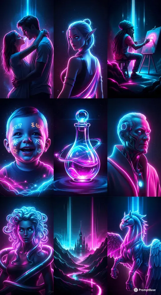 Neon Dream Universes